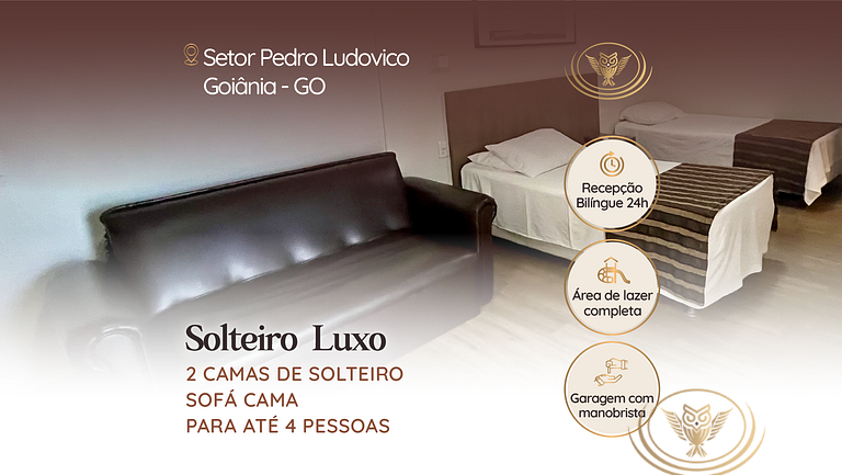 Flat por Temporada em Goiânia | Setor Pedro Ludovico