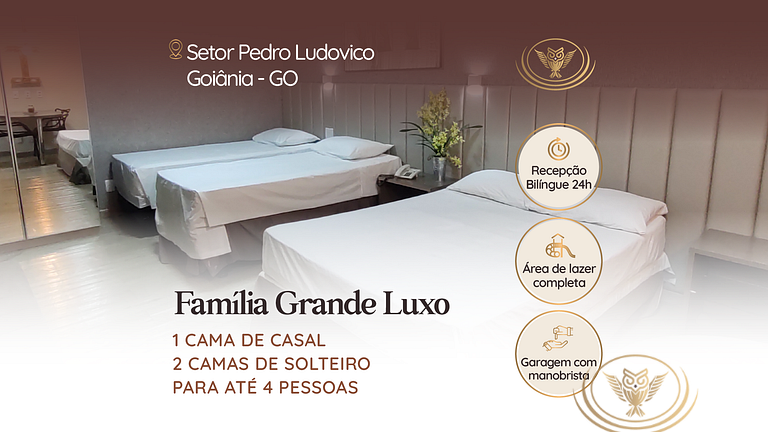 Studio em Goiânia por Temporada | Econômico e Confortável