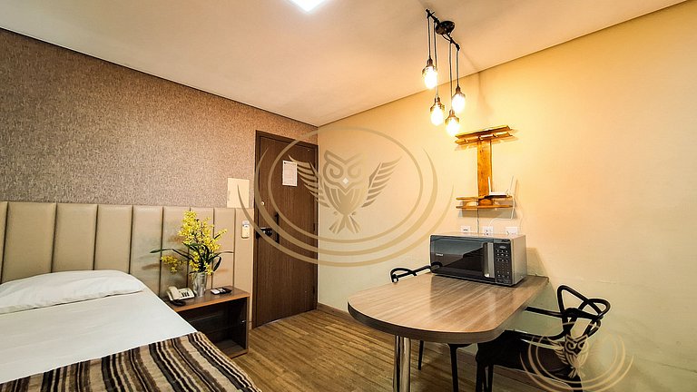 Studio em Goiânia por Temporada | Econômico e Confortável