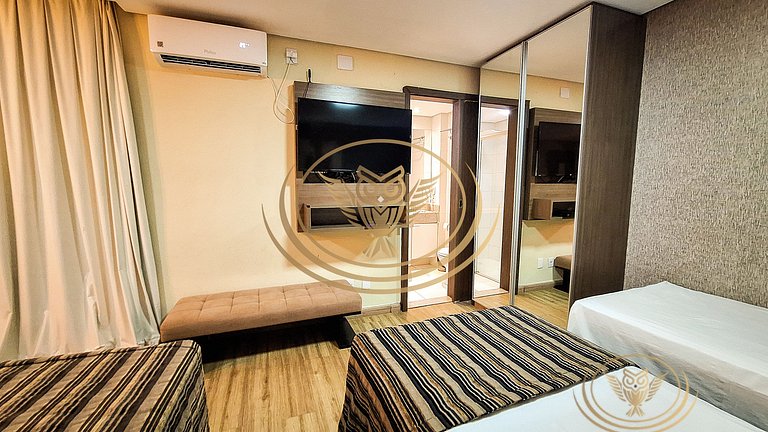 Studio em Goiânia por Temporada | Econômico e Confortável