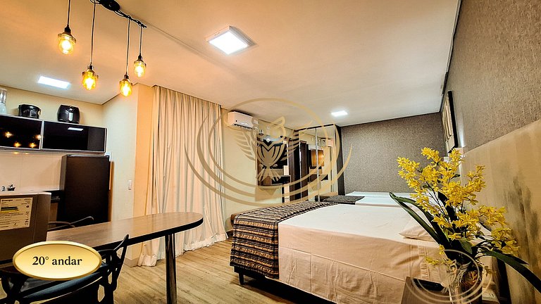 Studio em Goiânia por Temporada | Econômico e Confortável