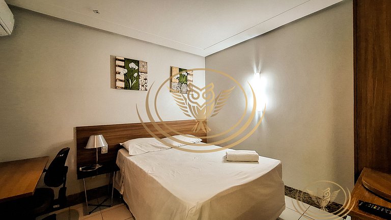 Excelente Apê 1/4 Mobiliado 4° andar no Setor Oeste - Goiâni