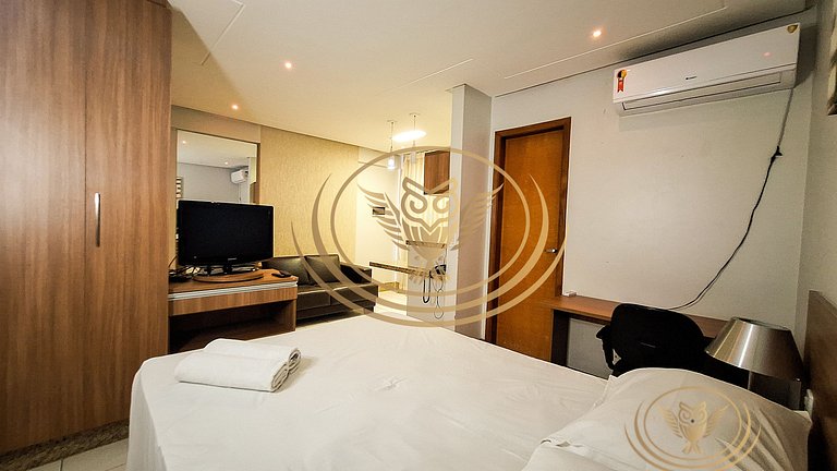 Excelente Apê 1/4 Mobiliado - Setor Oeste - Goiânia/GO