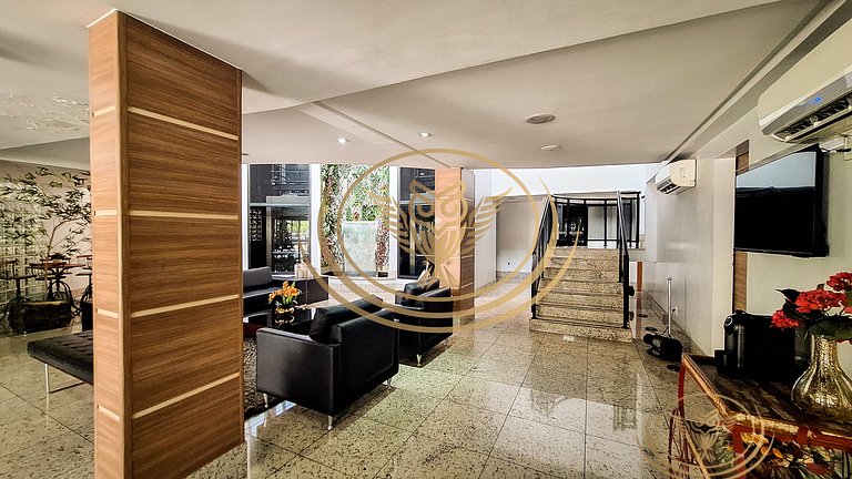 Excelente Apê 1/4 Mobiliado 4° andar no Setor Oeste - Goiâni