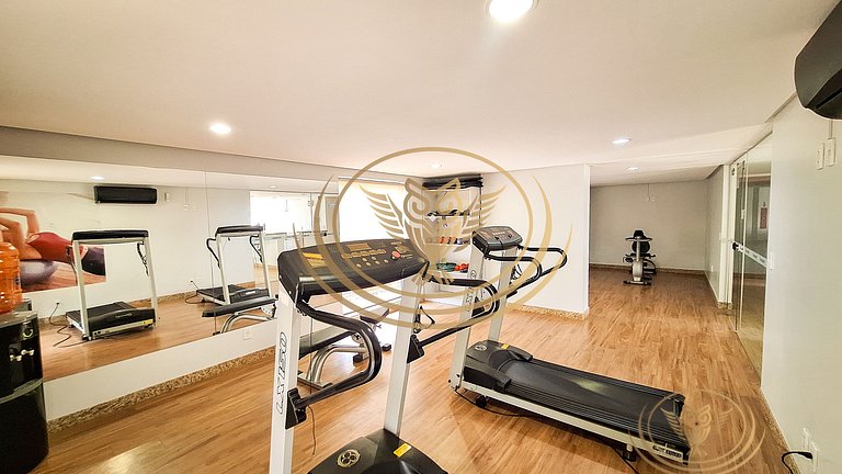 Excelente Apê 1/4 Mobiliado 4° andar no Setor Oeste - Goiâni