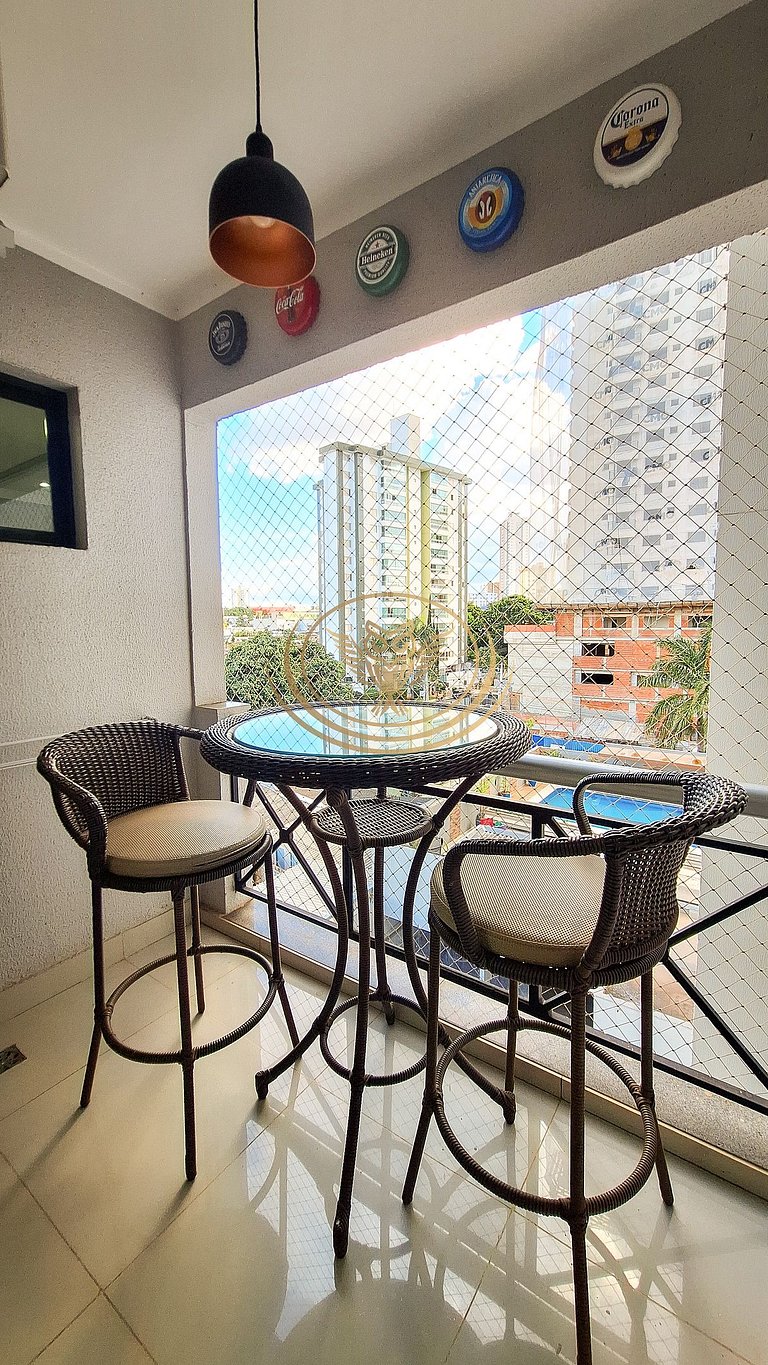 Apartamento por Temporada em Goiânia | Casal Super Luxo