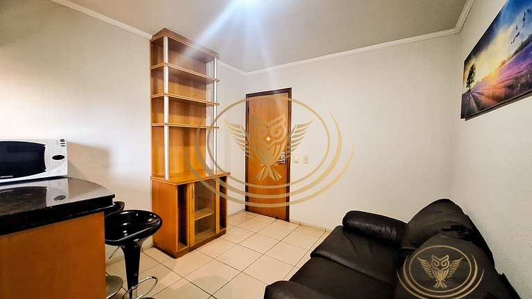 Studio em Goiânia por Temporada | Econômico e Confortável