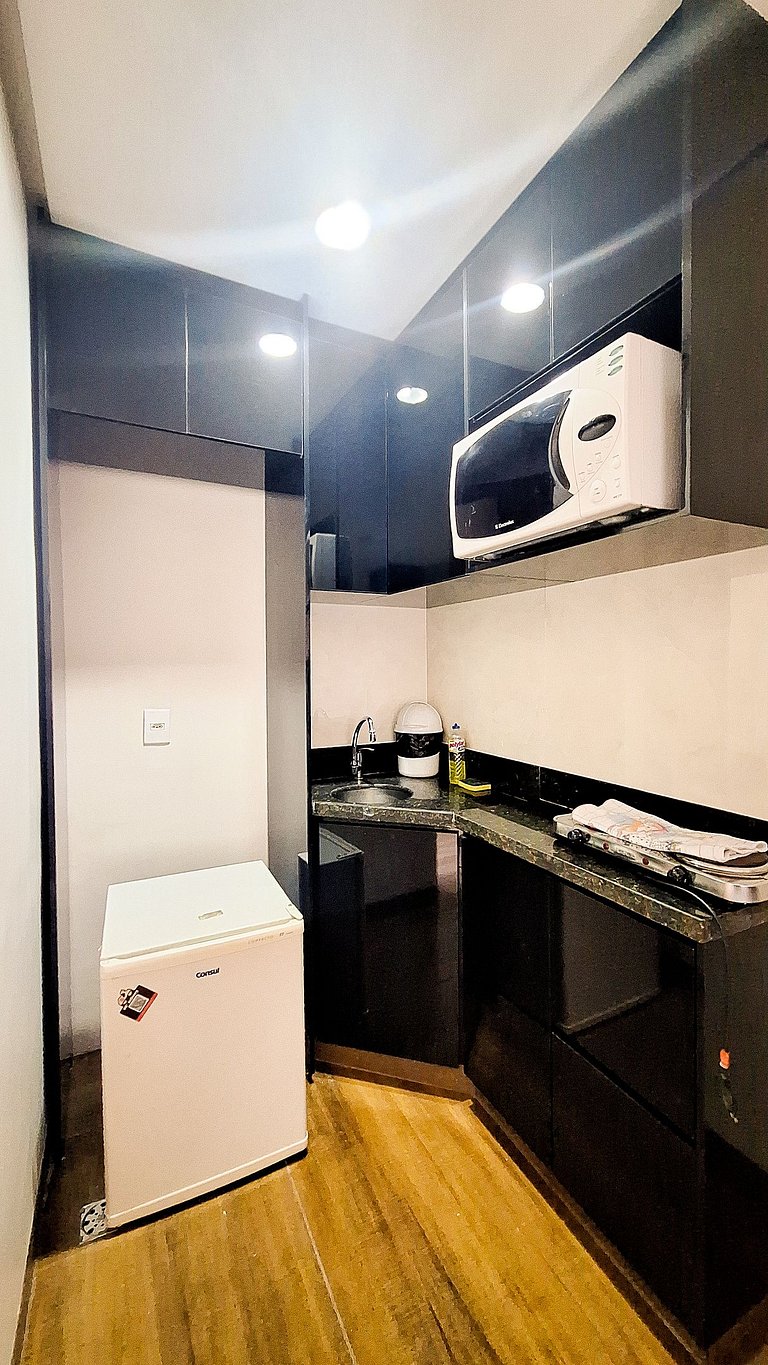 Excelente Apê 1/4 Mobiliado - Triplo Luxo