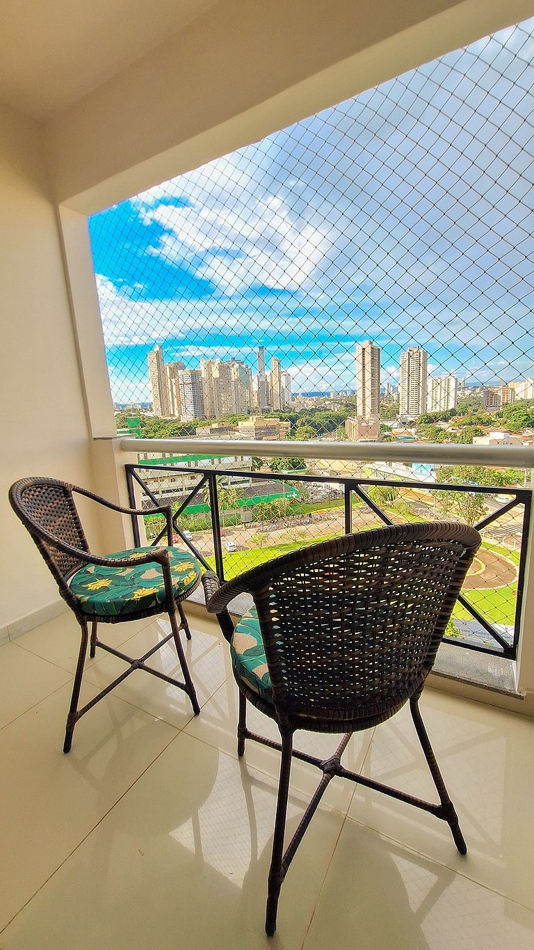 Excelente Apê 1/4 Mobiliado - Triplo Luxo