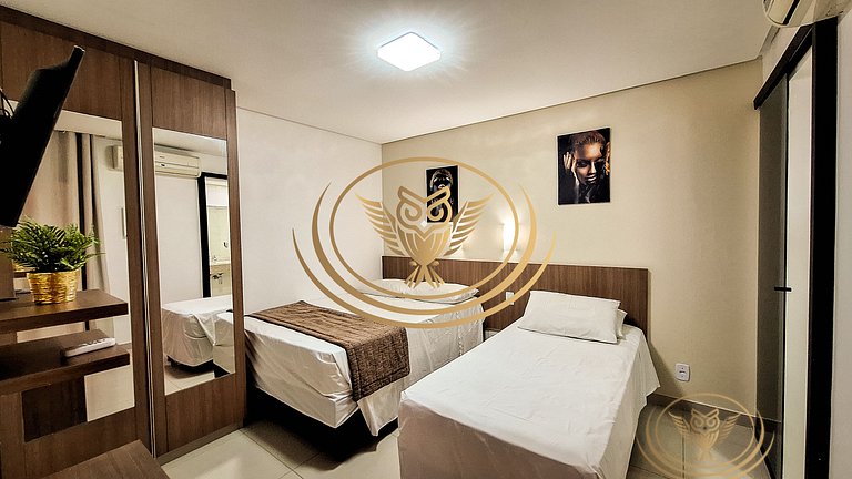 Studio em Goiânia por Temporada | Econômico e Confortável