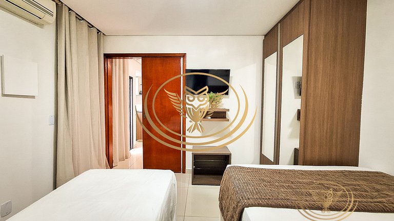 Studio em Goiânia por Temporada | Econômico e Confortável