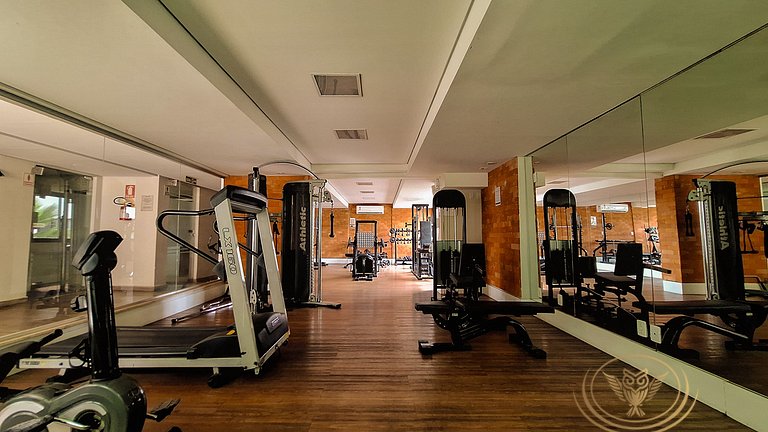 Excelente Apê 1/4 Mobiliado - Triplo Luxo