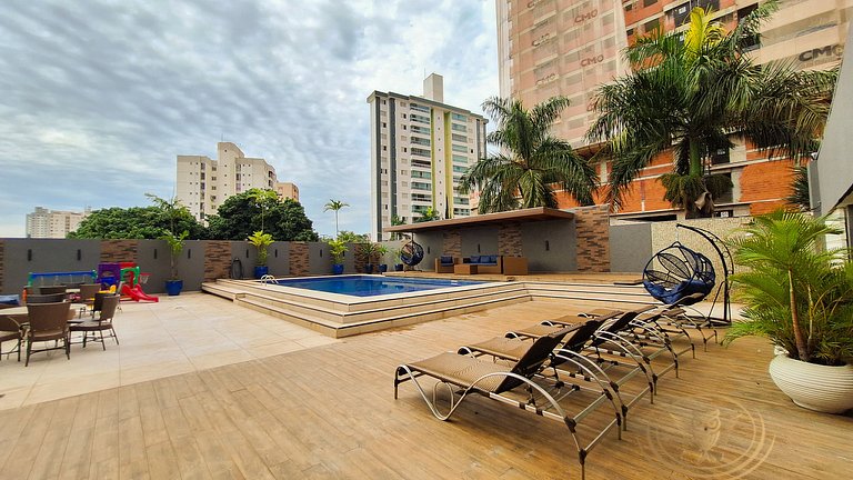 Studio em Goiânia por Temporada | Econômico e Confortável