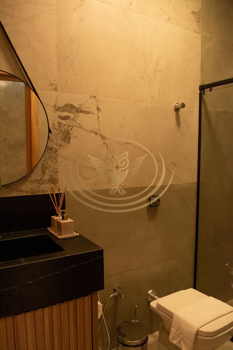 Casa Like Time | 6 Suítes • Piscina Privativa • Vista Lago C