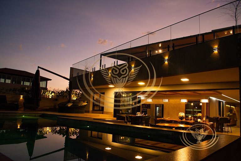 Casa Like Time | 6 Suítes • Piscina Privativa • Vista Lago C