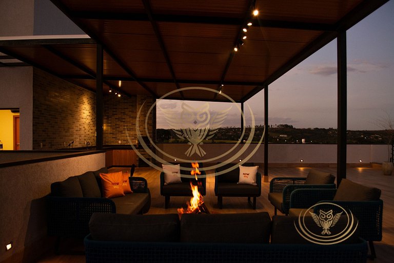 Casa Like Time | 6 Suítes • Piscina Privativa • Vista Lago C