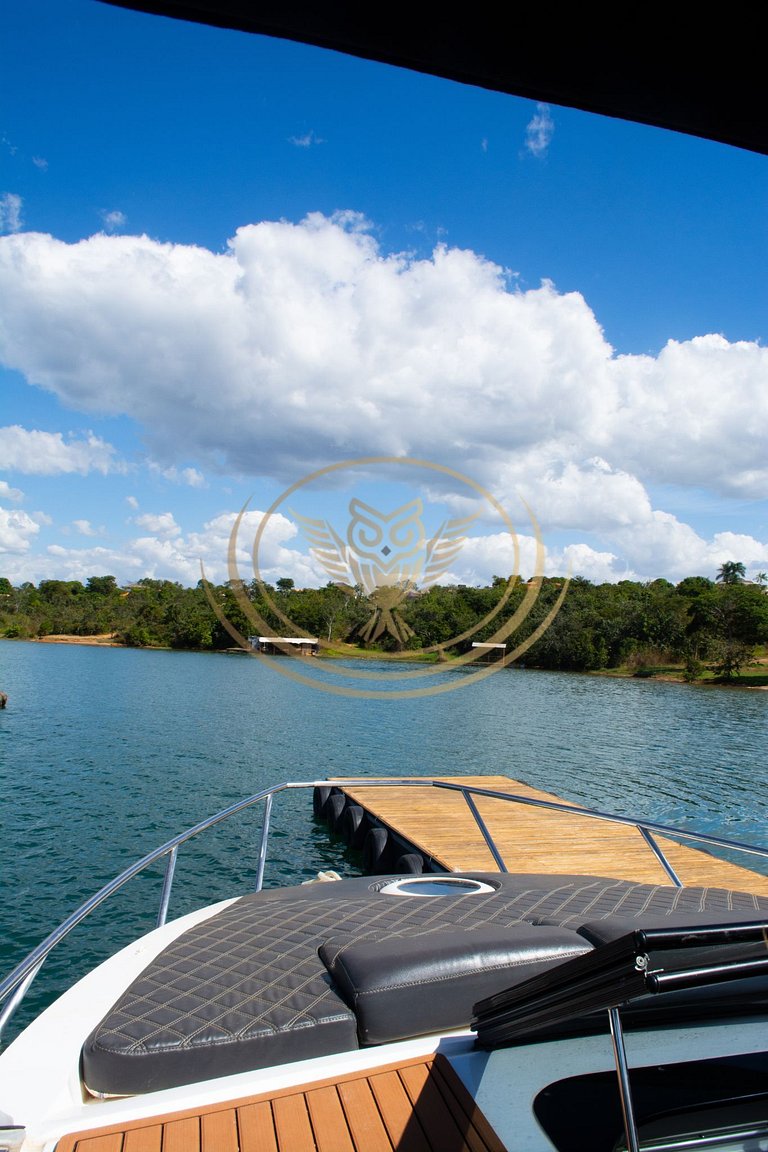 Casa Lake Time | 6 Suítes • Piscina Privativa • Vista Lago C