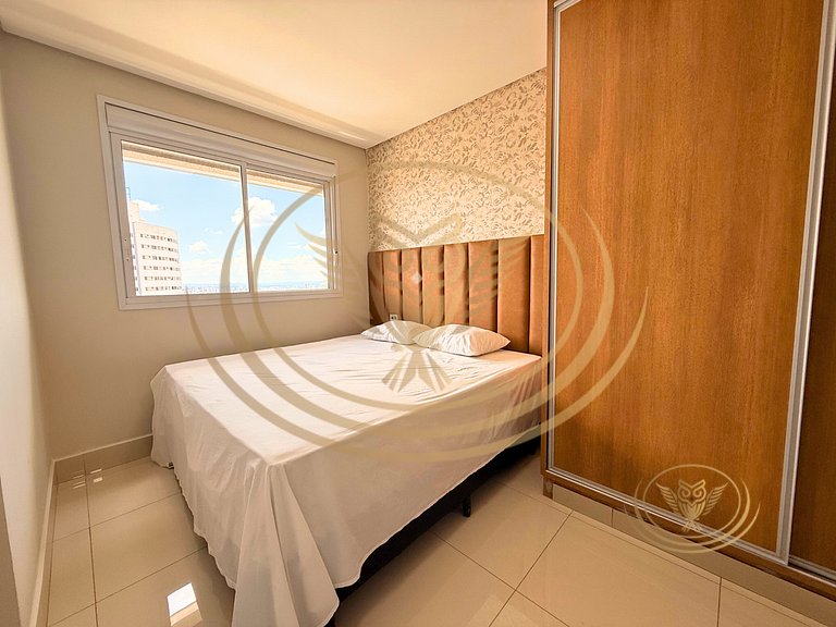 Luxo e Vista de Tirar o Fôlego 27º Andar 2 Quartos