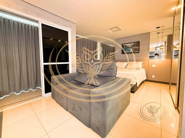 Excelente apartamento no 1 quarto setor Oeste