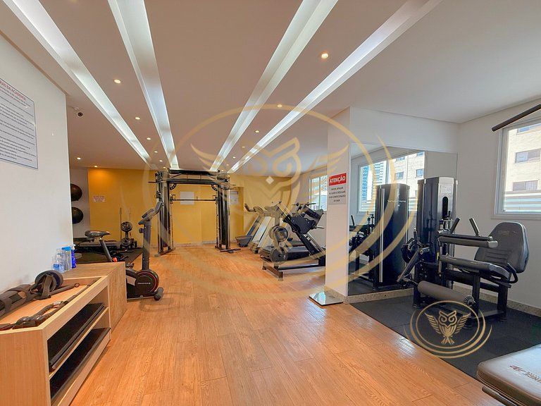 Excelente apartamento no 1 quarto setor Oeste