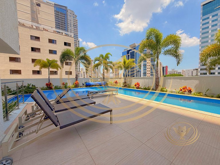 Excelente apartamento no 1 quarto setor Oeste