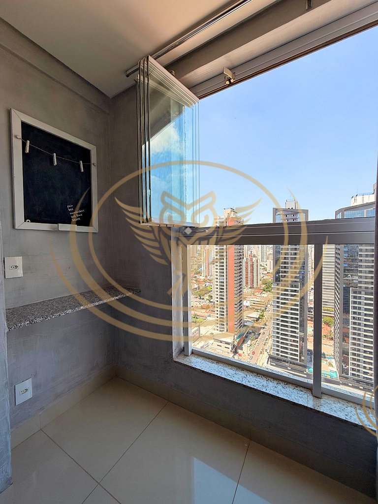 Excelente apartamento no 1 quarto setor Oeste