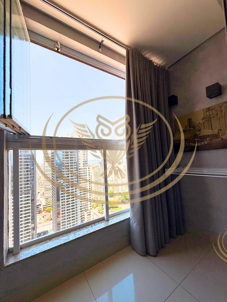 Excelente apartamento no 1 quarto setor Oeste