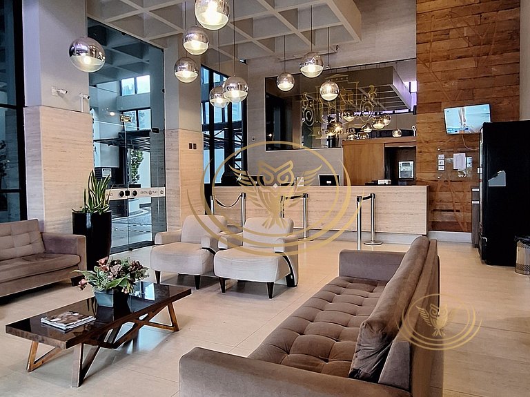 Excelente Apê 1/4 Mobiliado - Casal Luxo