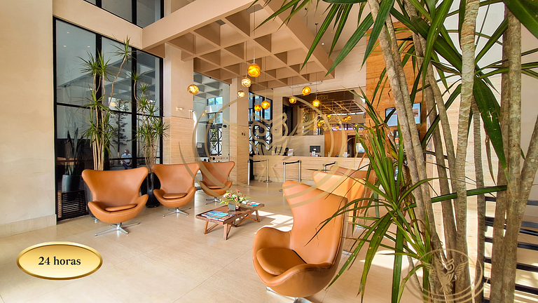 Excelente Apê 1/4 Mobiliado - Casal Luxo