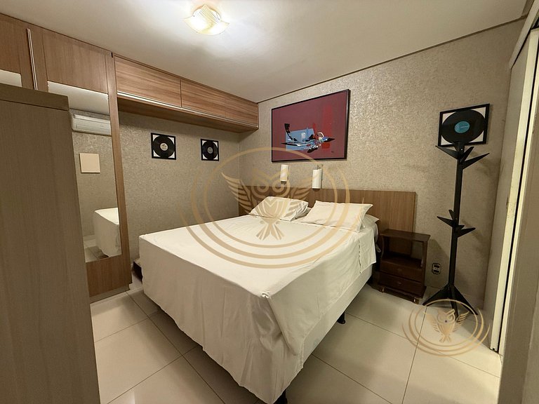 Excelente Apê Mobiliado - Casal Super Luxo