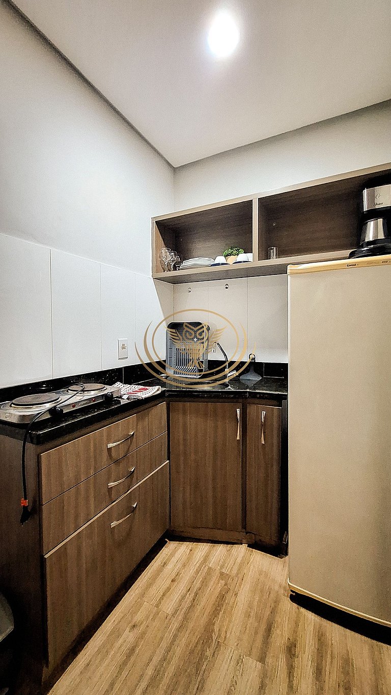 Excelente Apê 1/4 Mobiliado - Familia Luxo