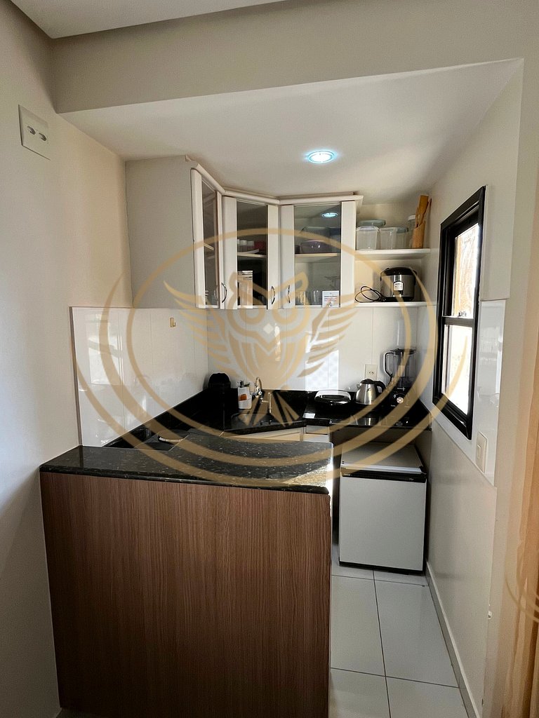 Excelente Apê 1/4 Mobiliado - Familia Luxo