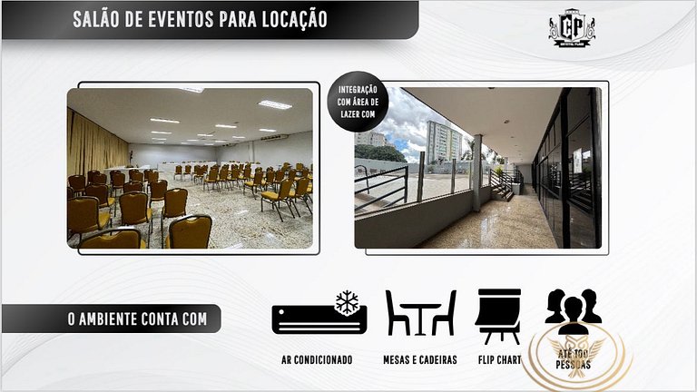 Excelente Apê 1/4 Mobiliado - Casal Simples