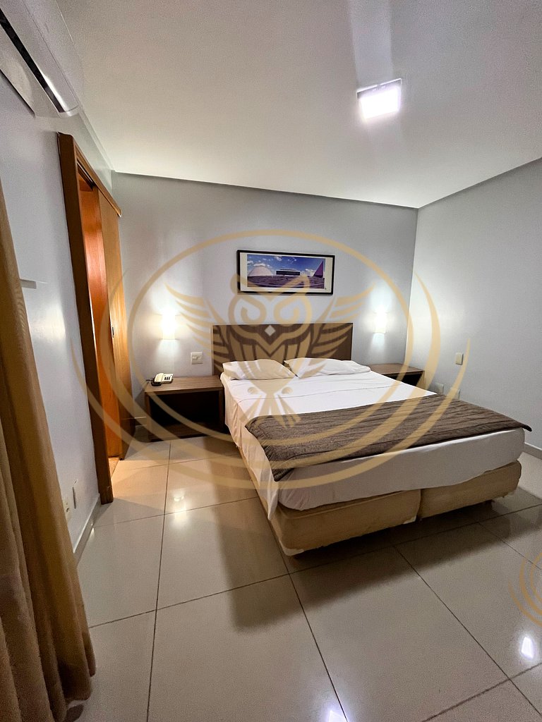 Excelente Apê 1/4 Mobiliado - Casal Luxo