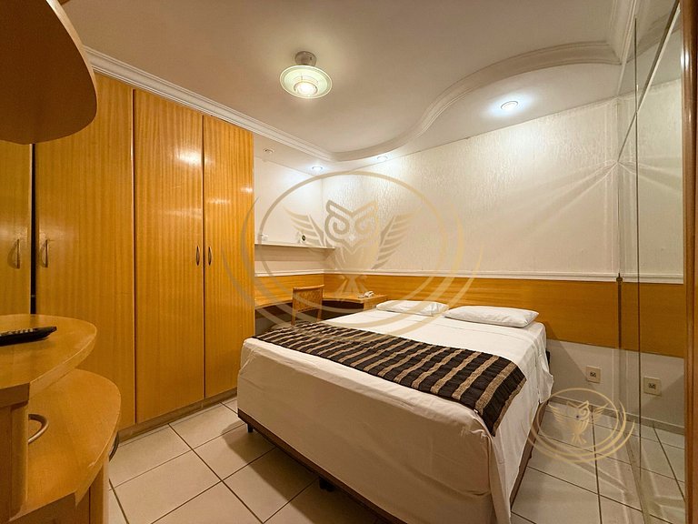 Excelente Apê 1/4 Mobiliado - Casal Simples