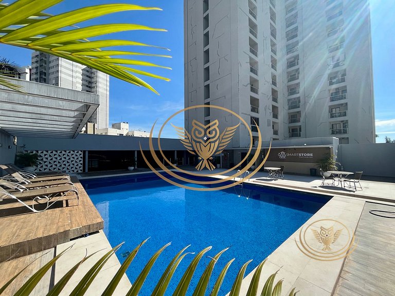 Apartamento por Temporada em Goiânia | Completo e Moderno