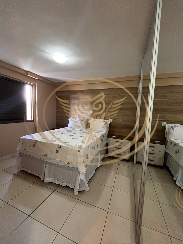 Apartamento 3/4 Mobiliado no 13º Andar - Goiânia