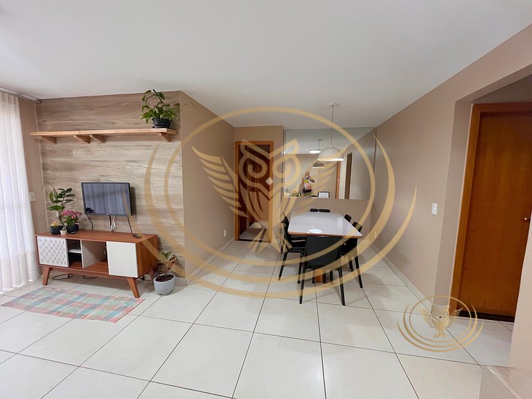 Apartamento 3/4 Mobiliado no 13º Andar - Goiânia