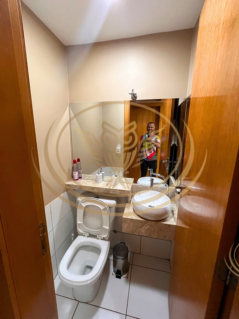 Apartamento 3/4 Mobiliado no 13º Andar - Goiânia