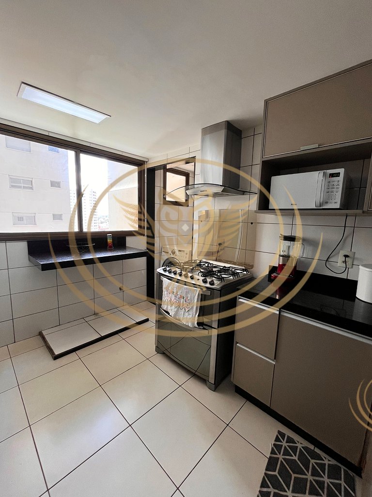 Apartamento 3/4 Mobiliado no 13º Andar - Goiânia