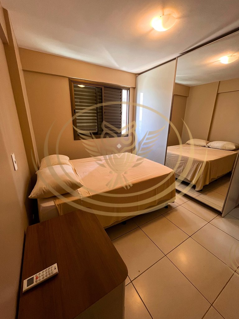 Apartamento 3/4 Mobiliado no 13º Andar - Goiânia