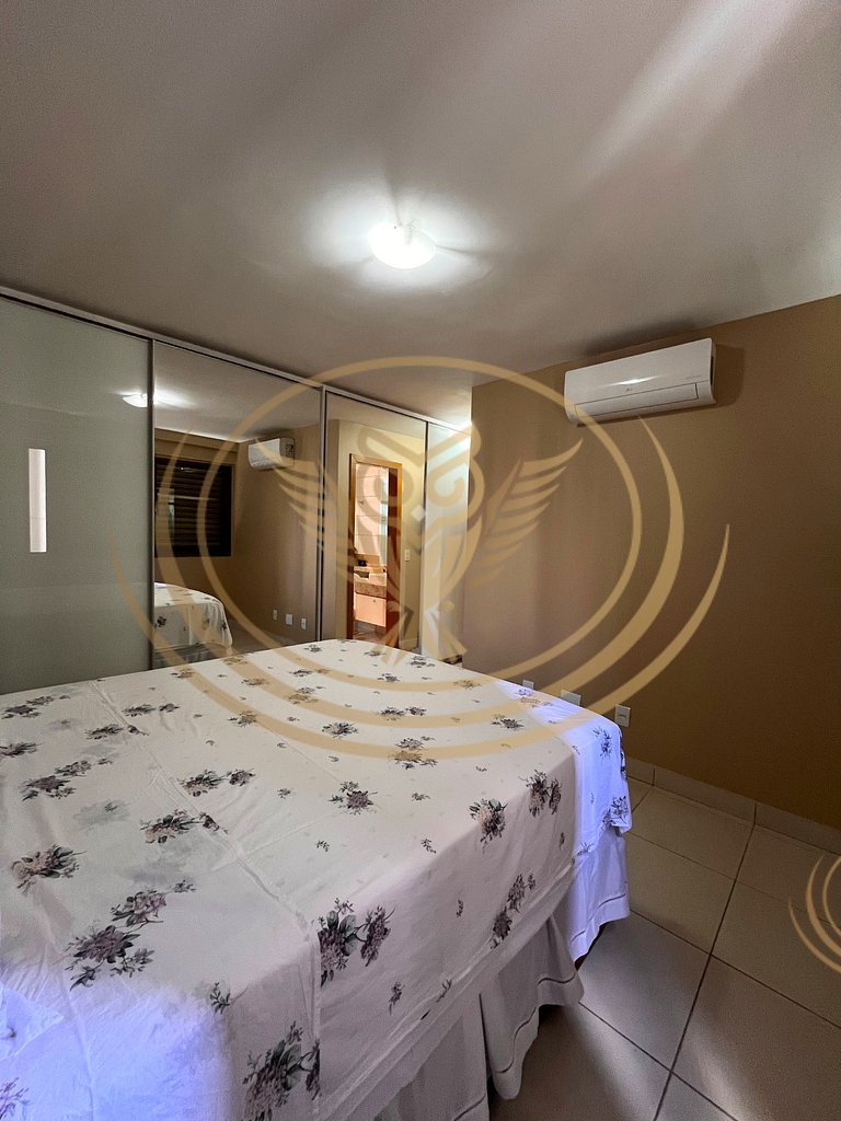 Apartamento 3/4 Mobiliado no 13º Andar - Goiânia