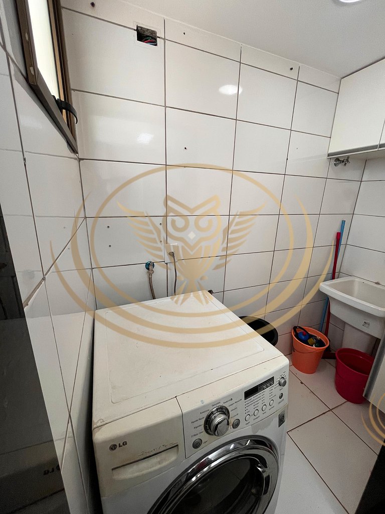 Apartamento 3/4 Mobiliado no 13º Andar - Goiânia