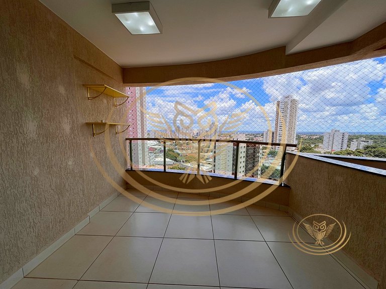 Apartamento 3/4 Mobiliado no 13º Andar - Goiânia