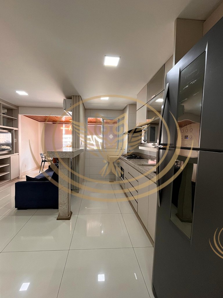 Excelente Apê 1/4 Mobiliado - Setor Bueno - Goiânia/GO