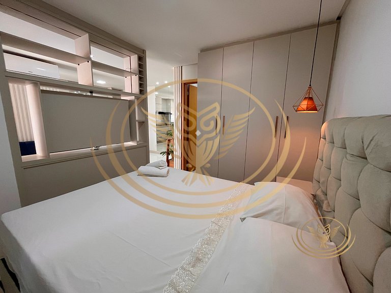 Flat/Studio Mobiliado no Lux Home Design – Setor Bueno (Goiâ