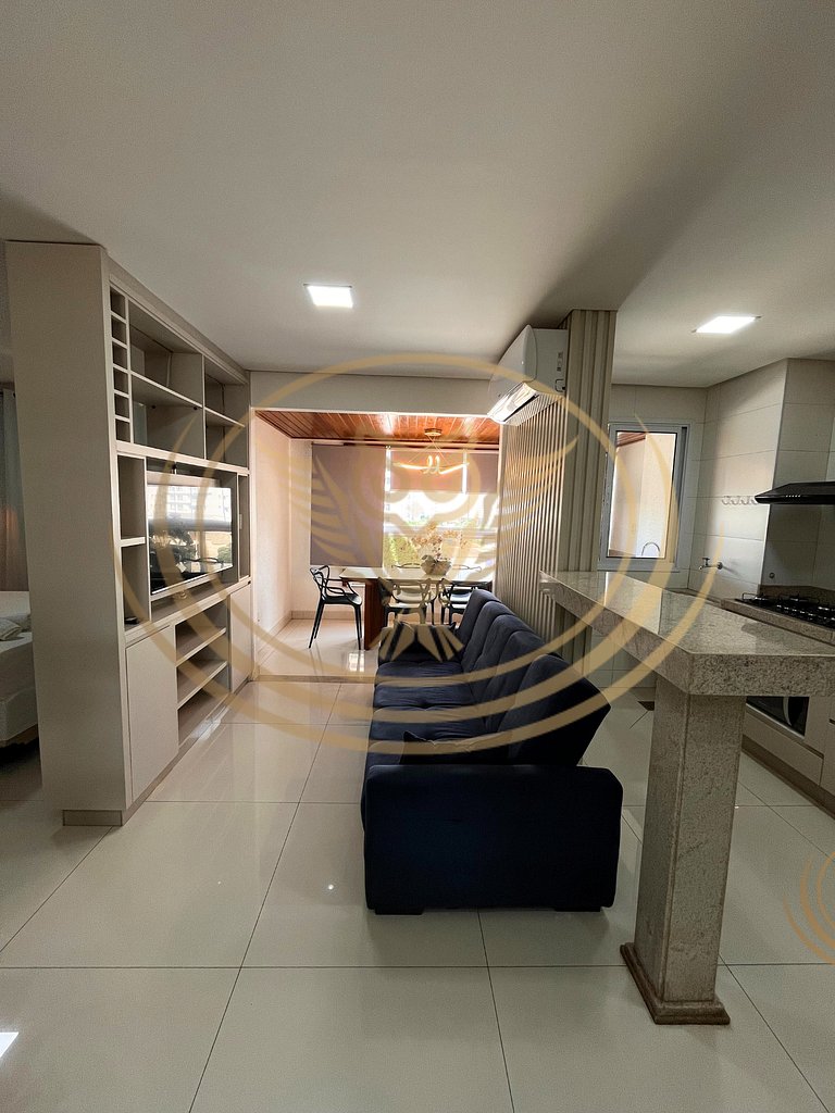 Flat/Studio Mobiliado no Lux Home Design – Setor Bueno (Goiâ