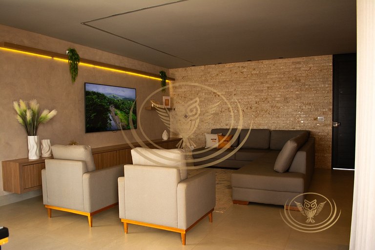 Casa Like Time | 6 Suítes • Piscina Privativa • Vista Lago C