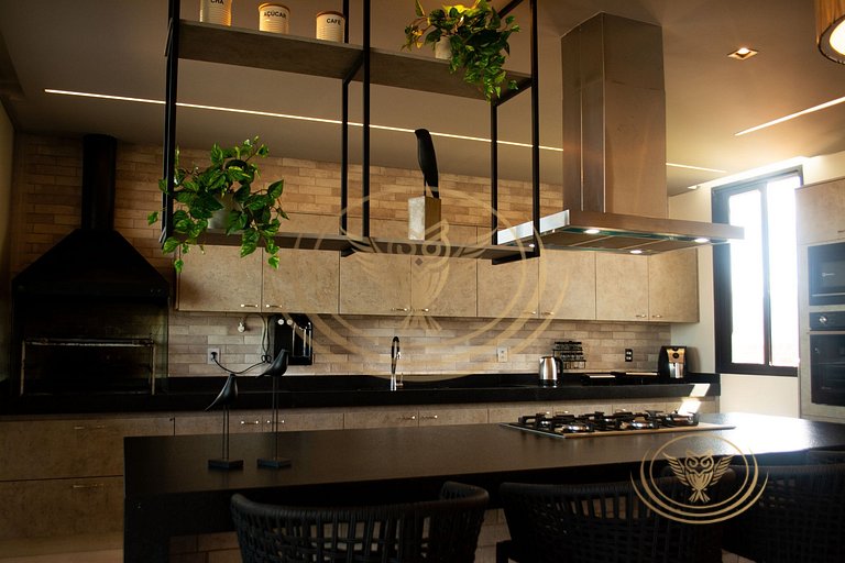 Casa Like Time | 6 Suítes • Piscina Privativa • Vista Lago C