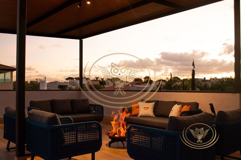 Casa Like Time | 6 Suítes • Piscina Privativa • Vista Lago C